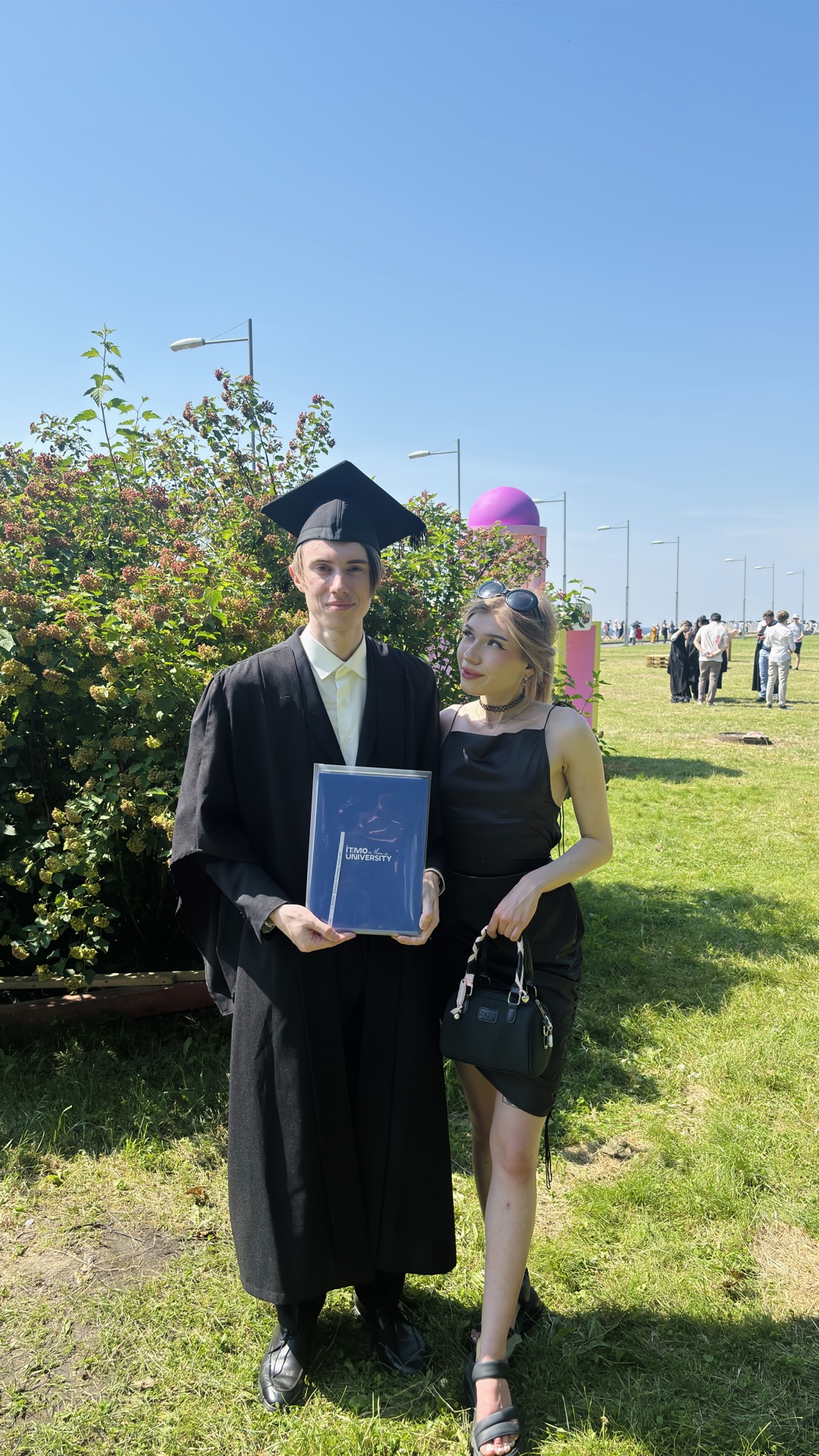 University graduation photo